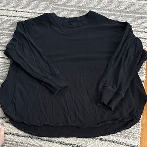 Aerie Black Long Sleeve Tee